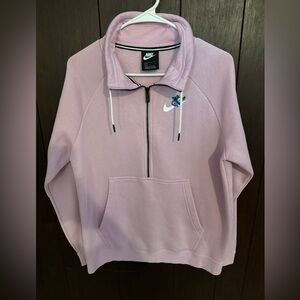 Nike half zip up sweatshirt